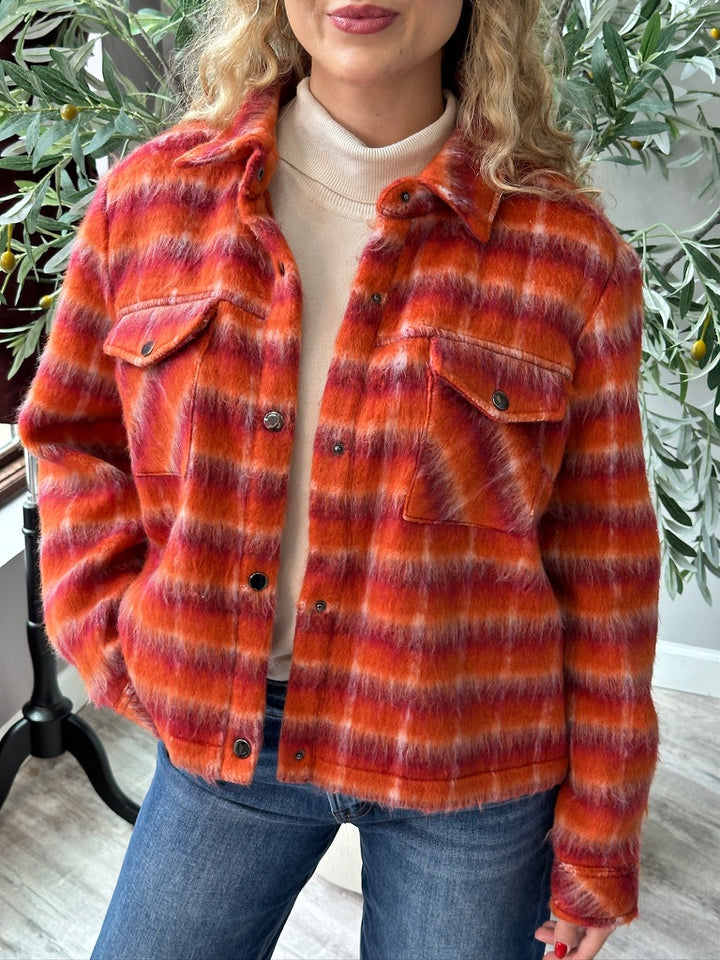 Ginger Snap Plaid Jacket