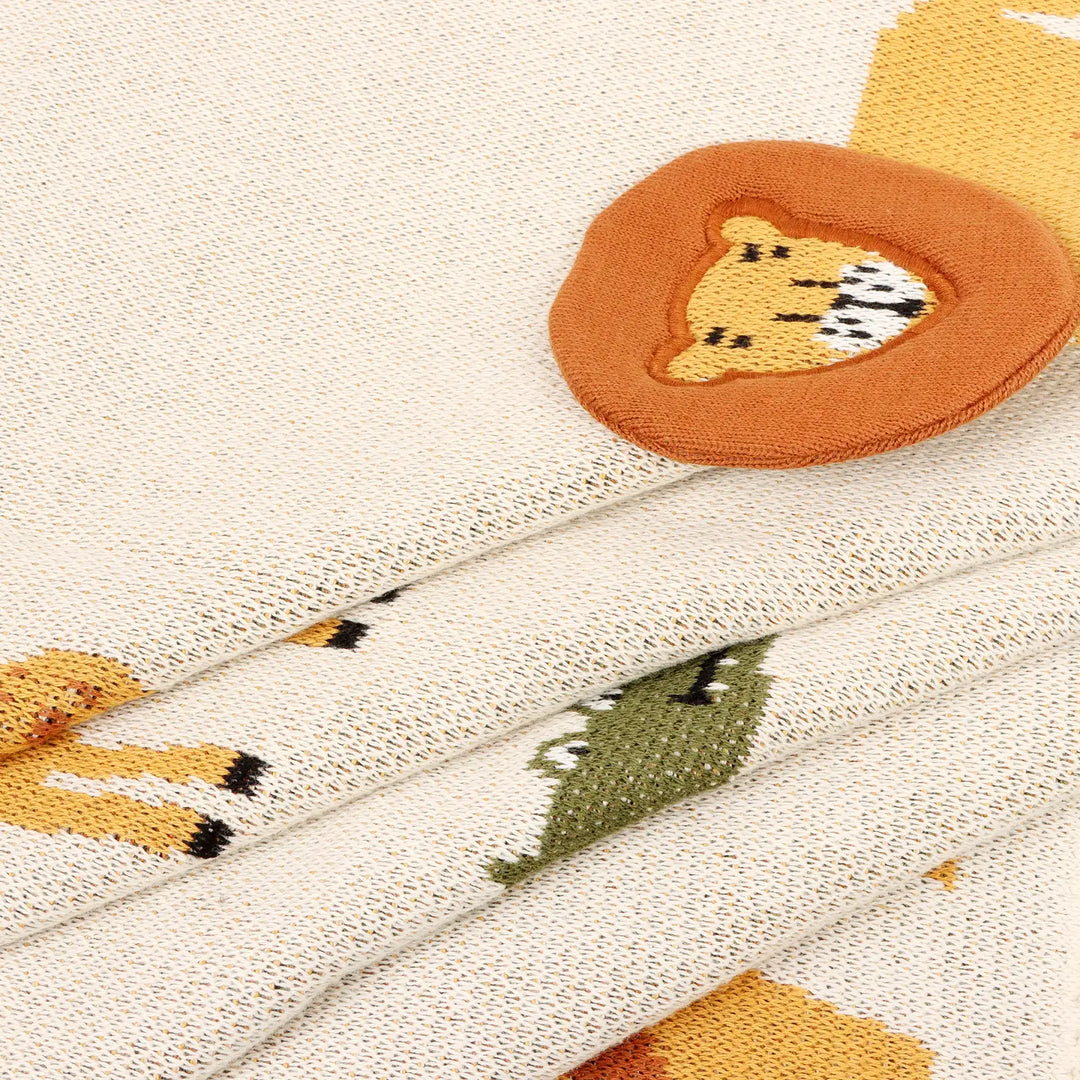 Savannah Safari 3D Baby Blanket