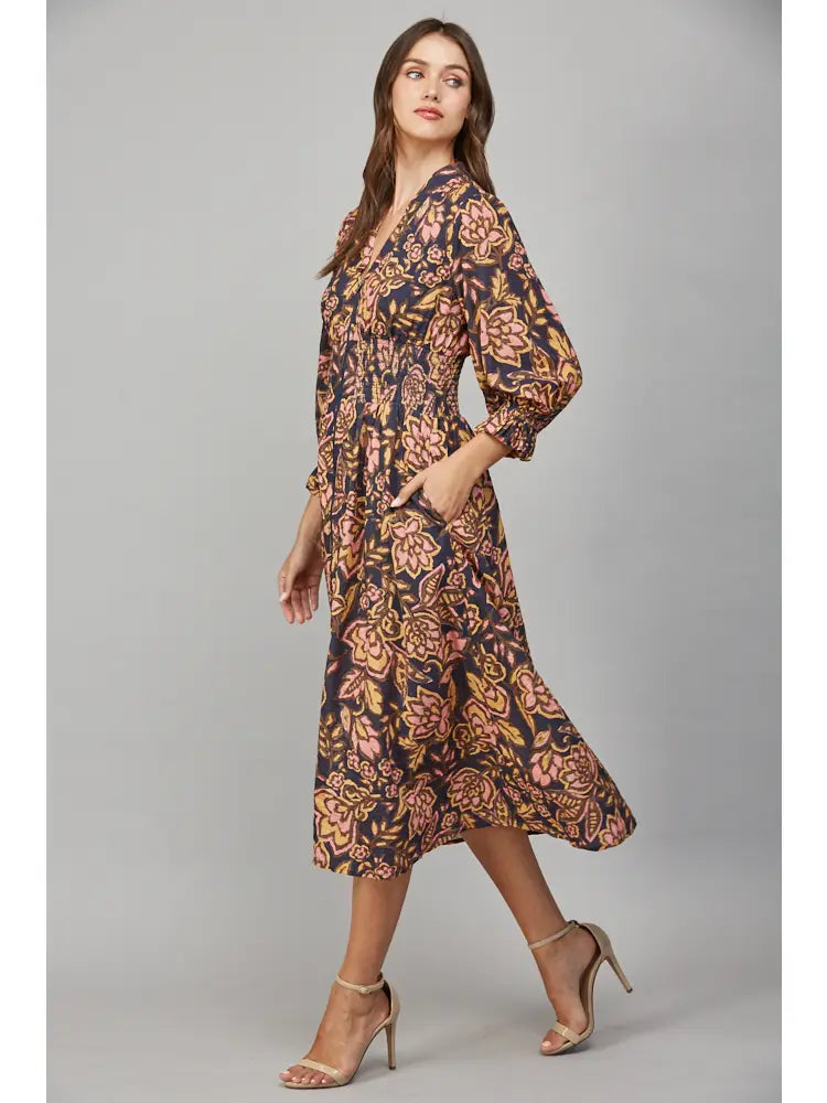 Floral Forever Midi Dress