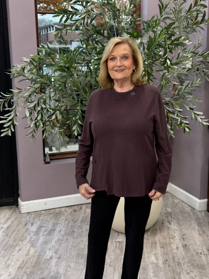 Button Me Up Pocket Top