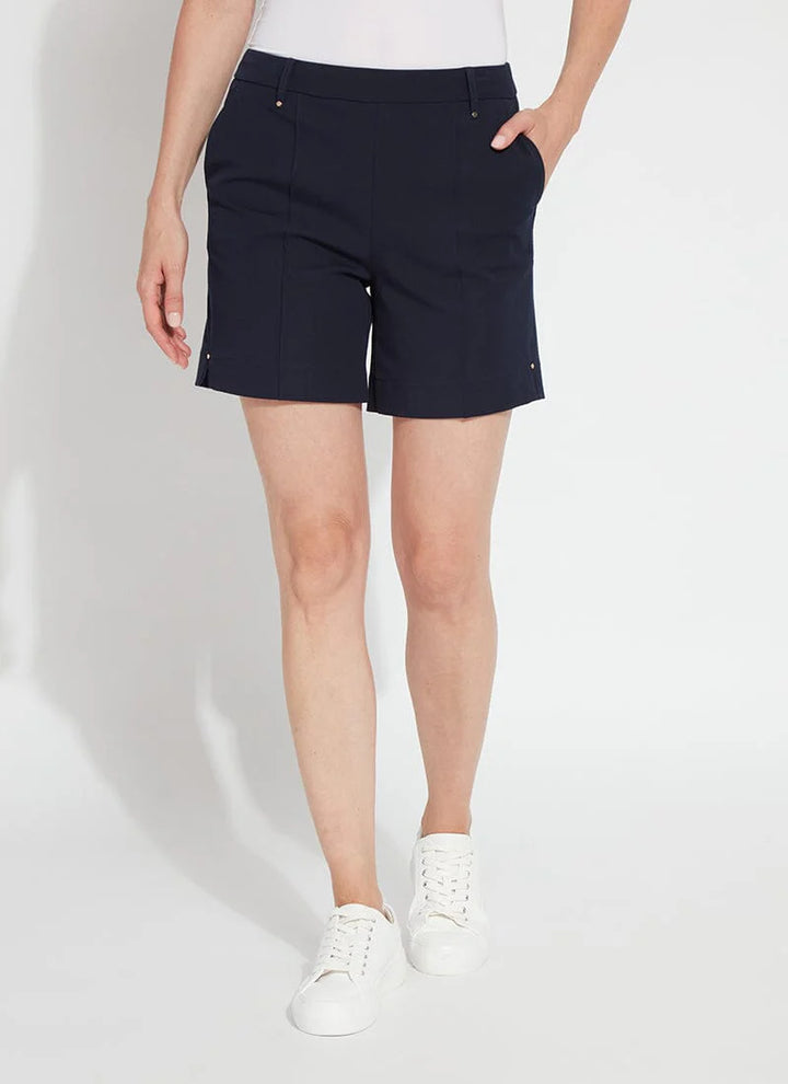 Amanda Stretch Twill Short, Navy