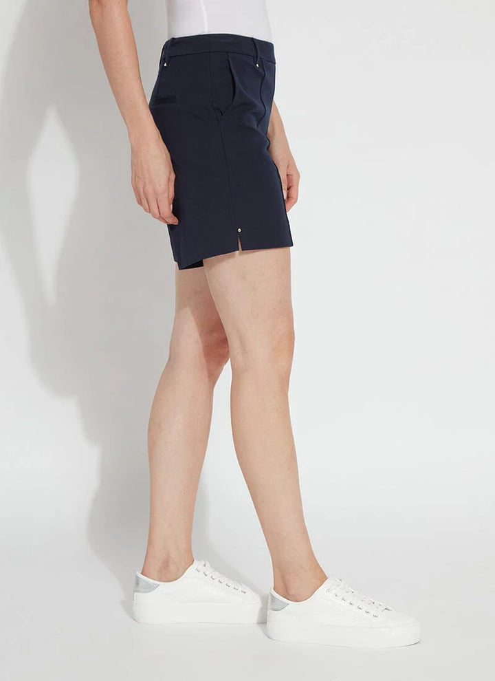 Amanda Stretch Twill Short, Navy