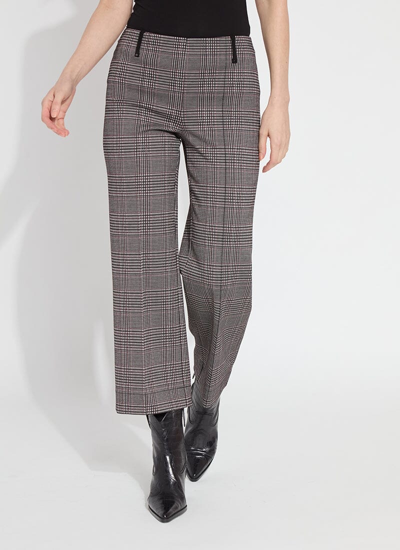 Avenue Plaid Crop Pant