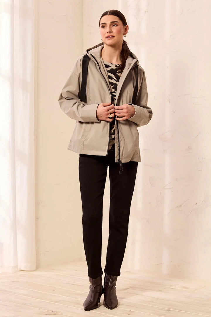 Leopard Reveal Raincoat