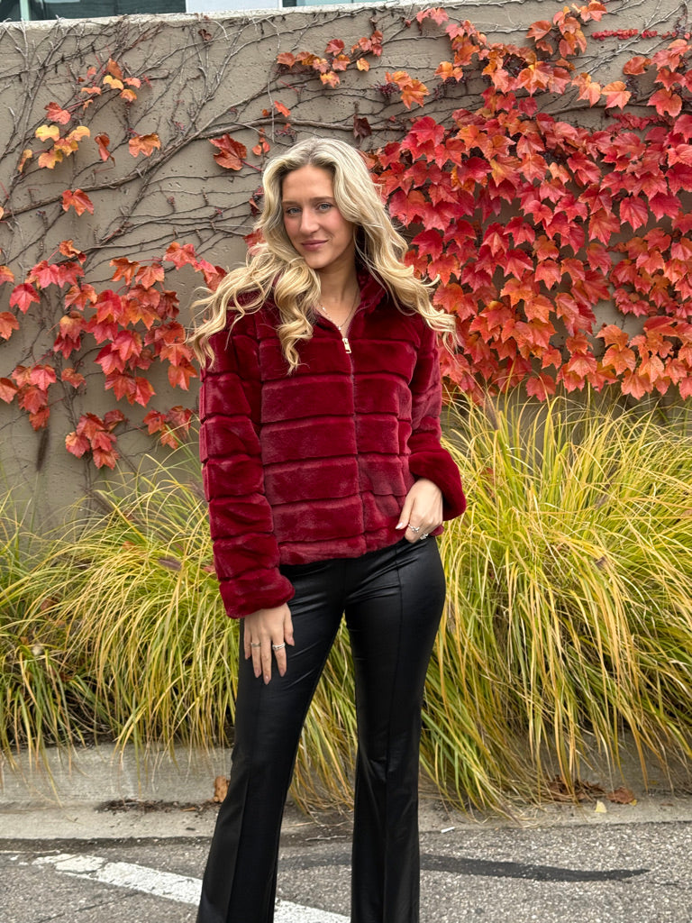 Tufted Teddy Fur Coat