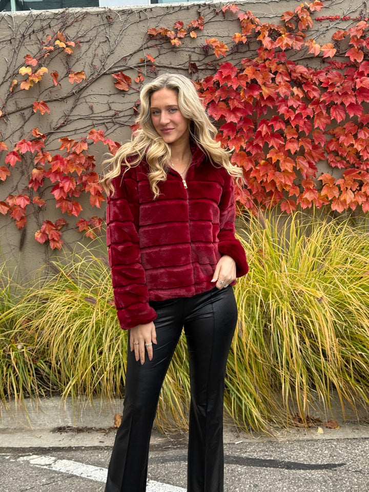 Tufted Teddy Fur Coat