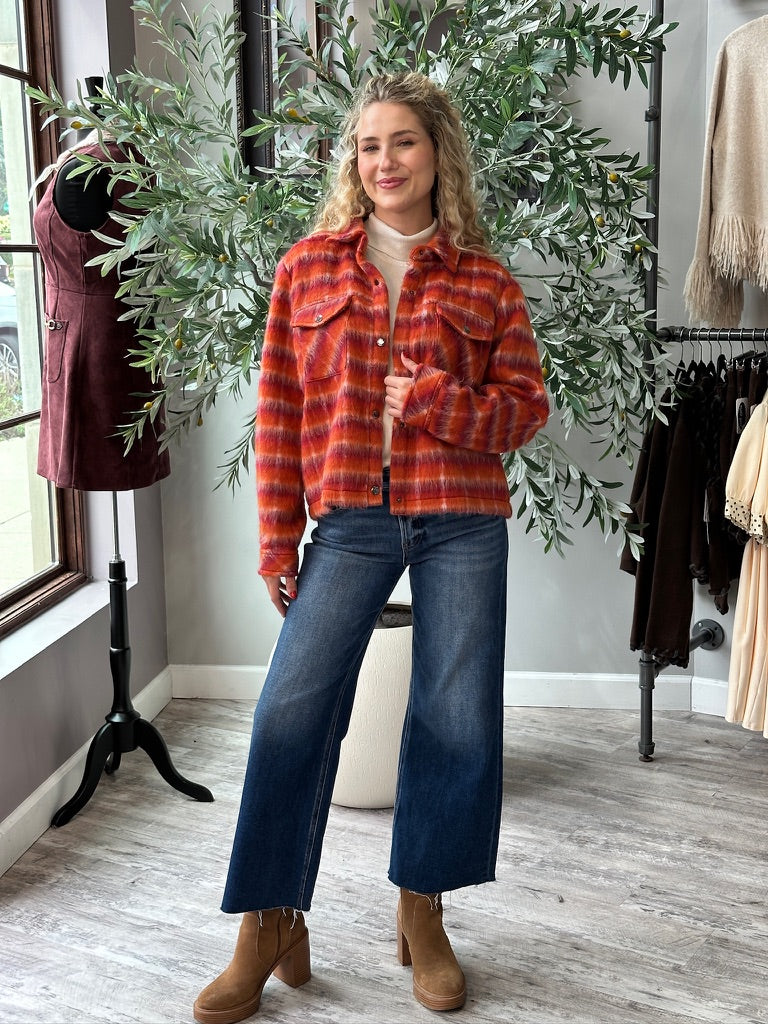 Ginger Snap Plaid Jacket