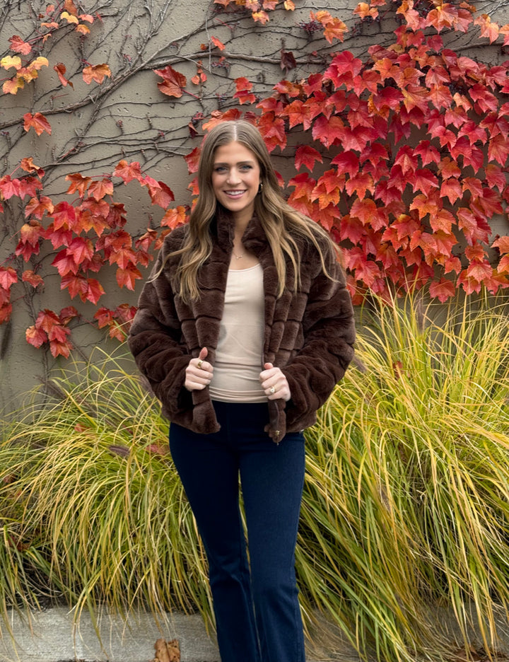 Tufted Teddy Fur Coat