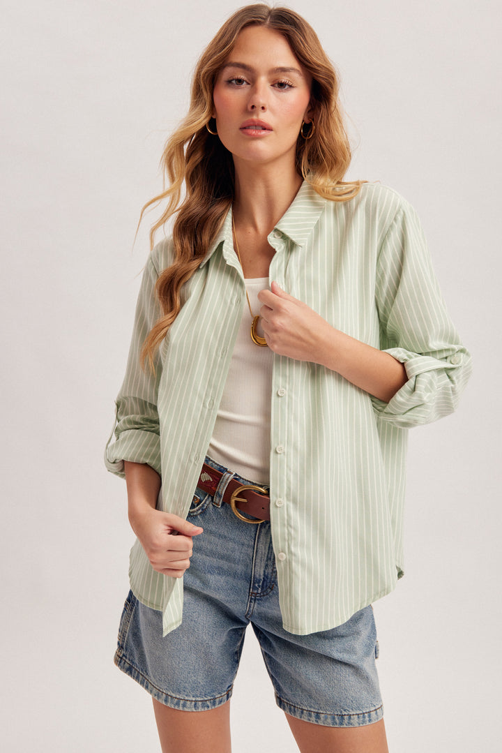 Coastal Air Stripe Blouse