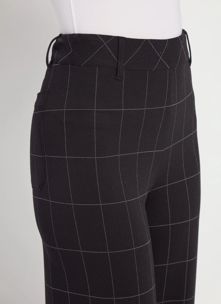 Erin Checked Ponte Pant