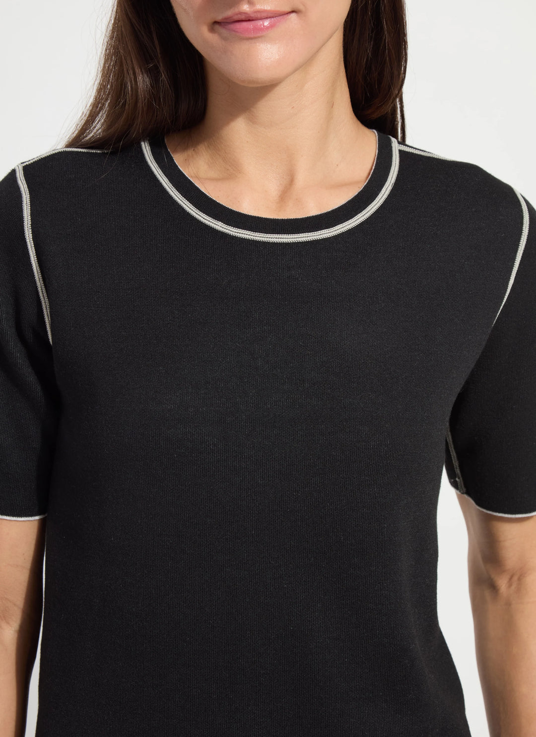 Odessa Reversible Knit Tee, Final Sale