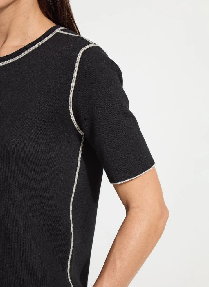 Odessa Reversible Knit Tee, Final Sale