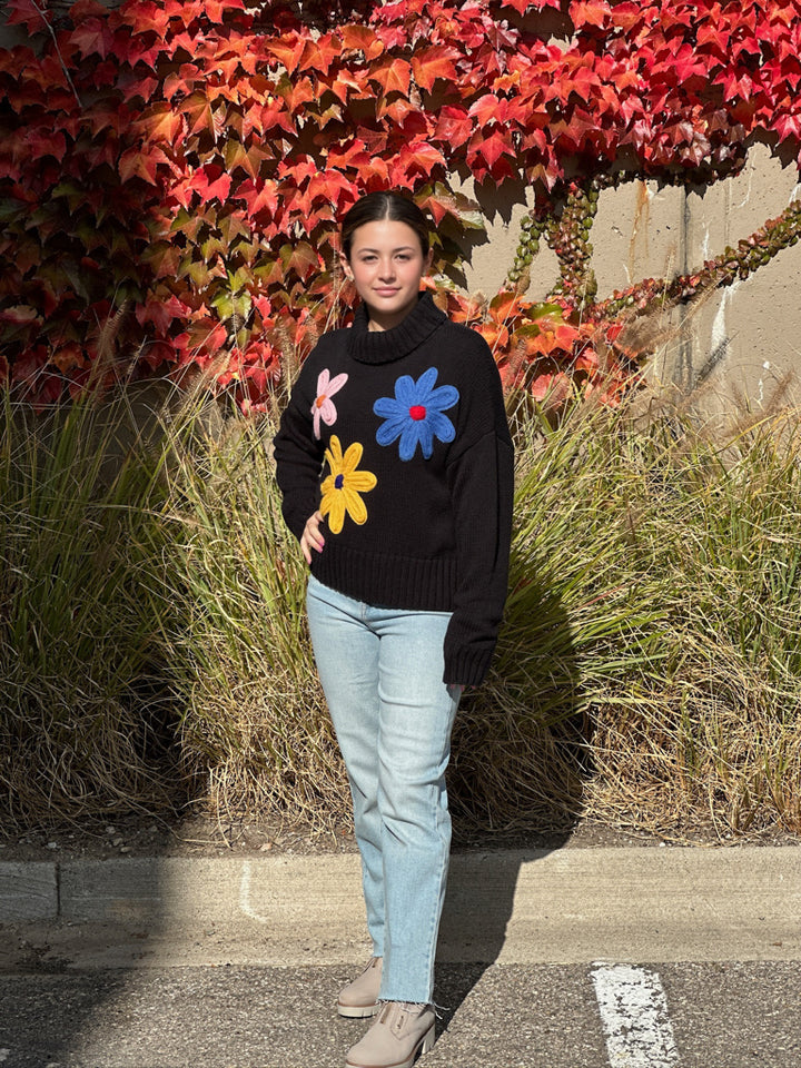 Flower Power Sweater