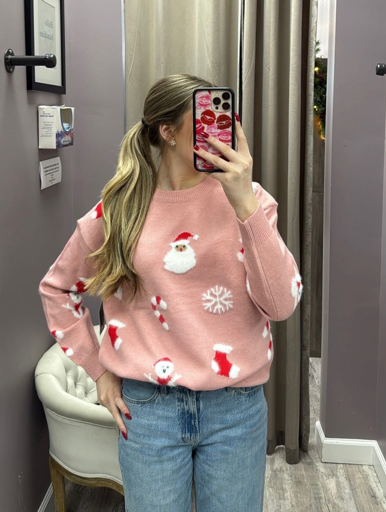 Santa's Sleigh Sweater, FINAL SALE!