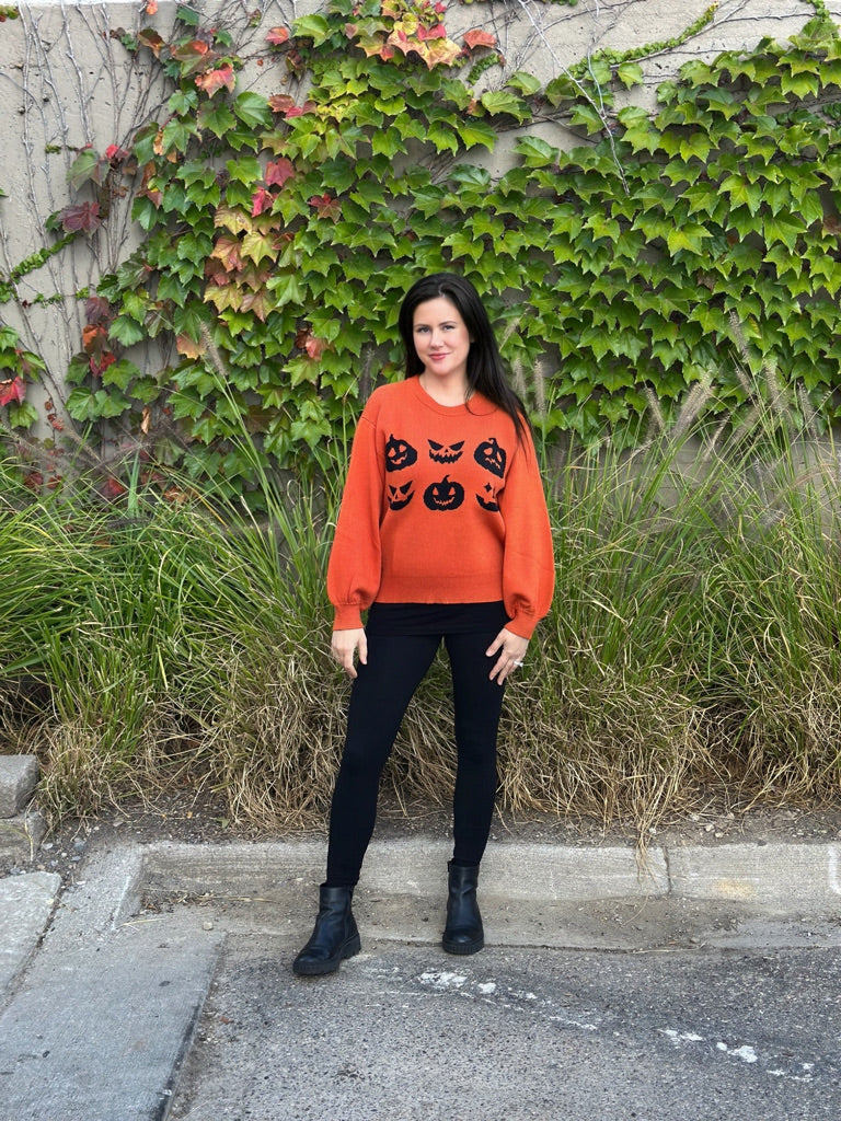 Jack o Lantern Sweater