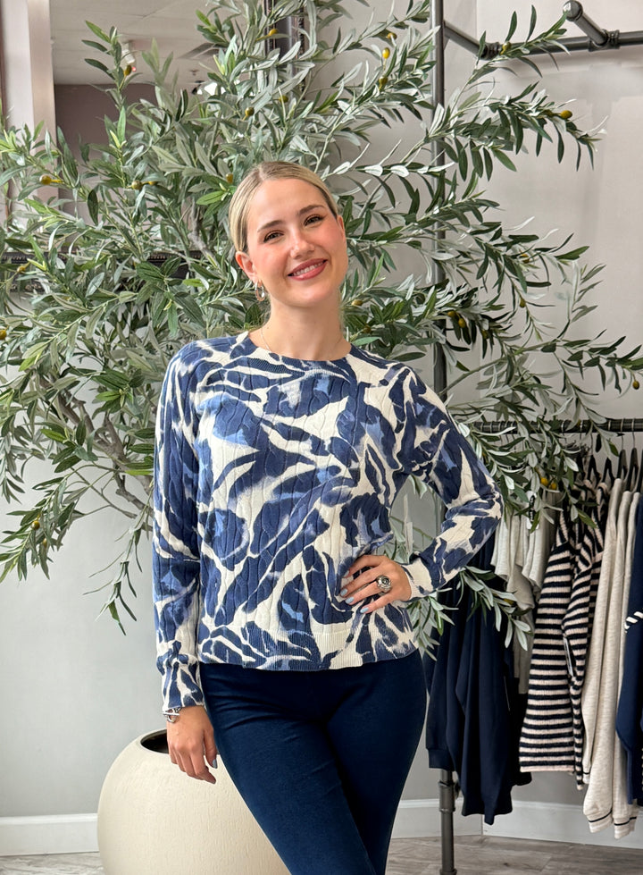 Coastal Canvas Sweater