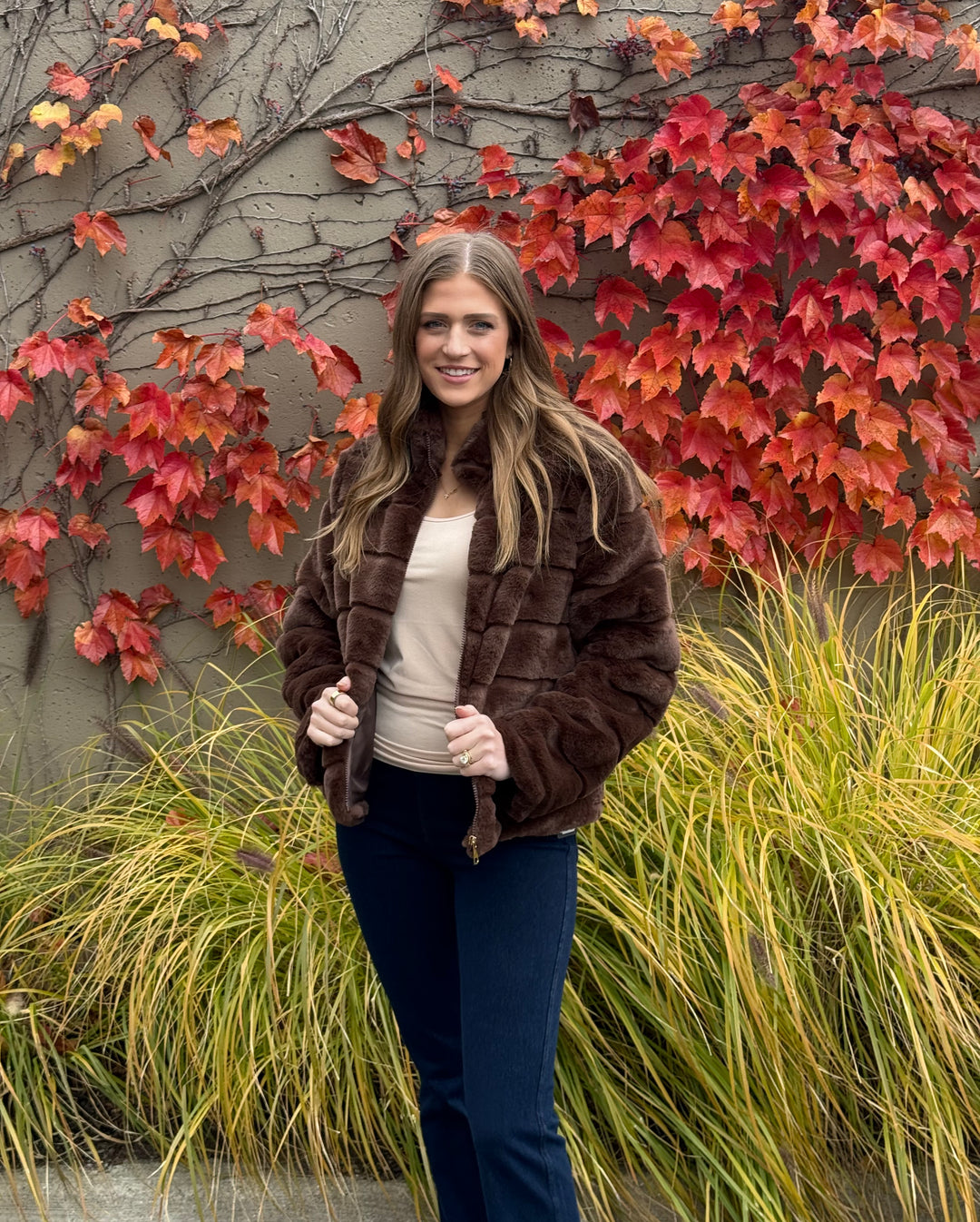 Tufted Teddy Fur Coat