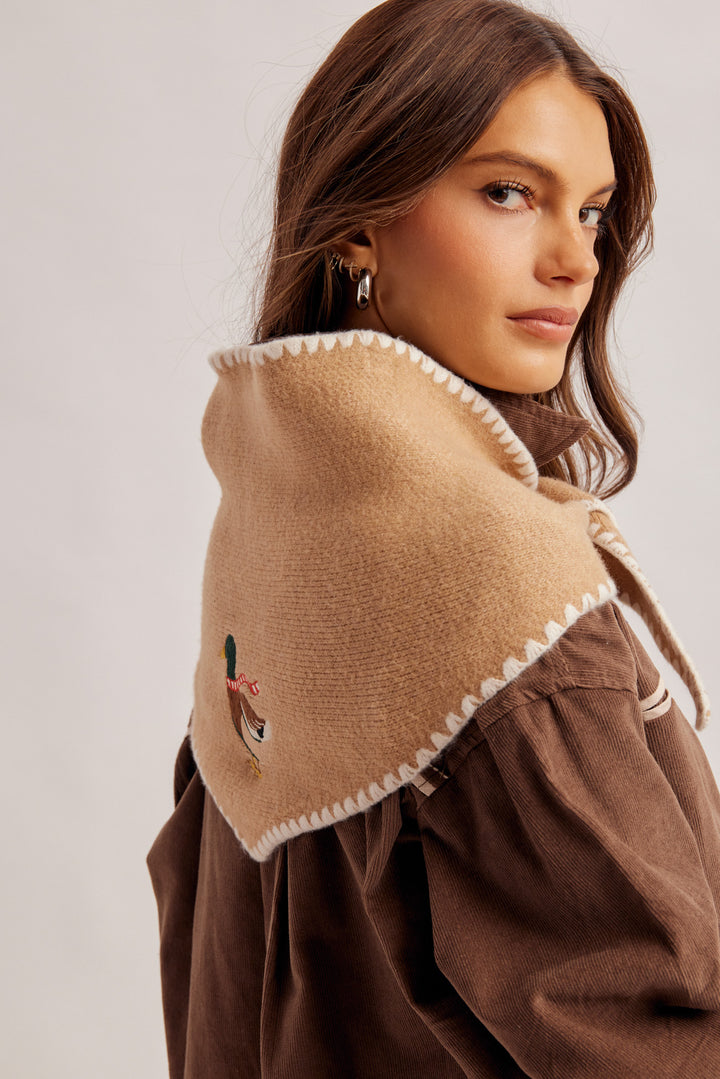 Ducky Triangle Scarf