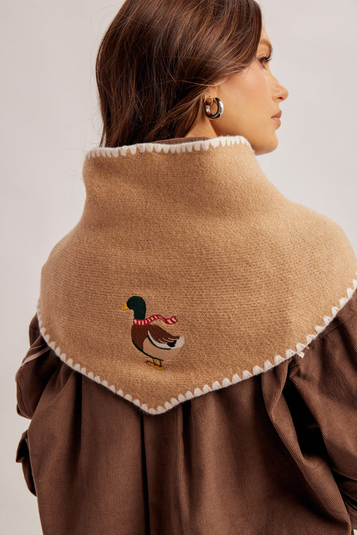 Ducky Triangle Scarf