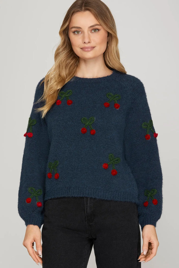 Cherry Berry Pullover