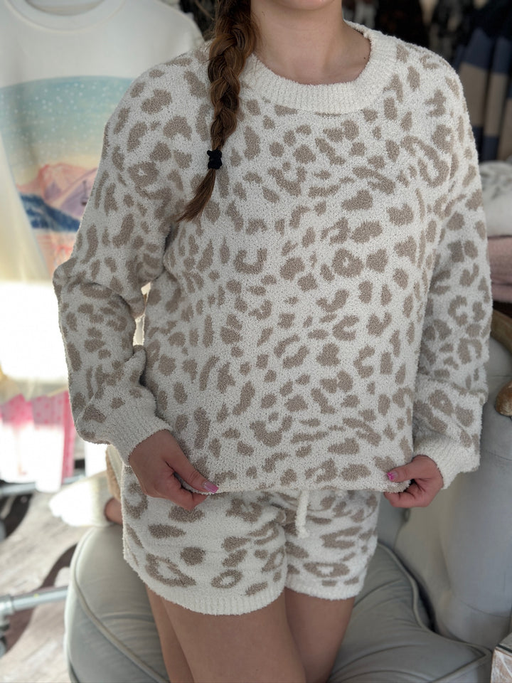 Leopard Love Lounge Sweater