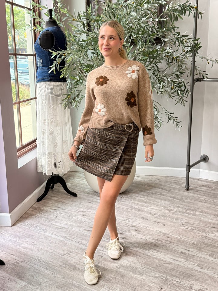 Maple Lane Plaid Skirt