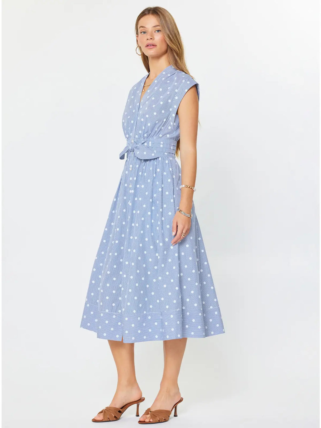 Polka Perfect Midi Dress