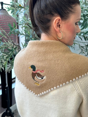 Ducky Triangle Scarf