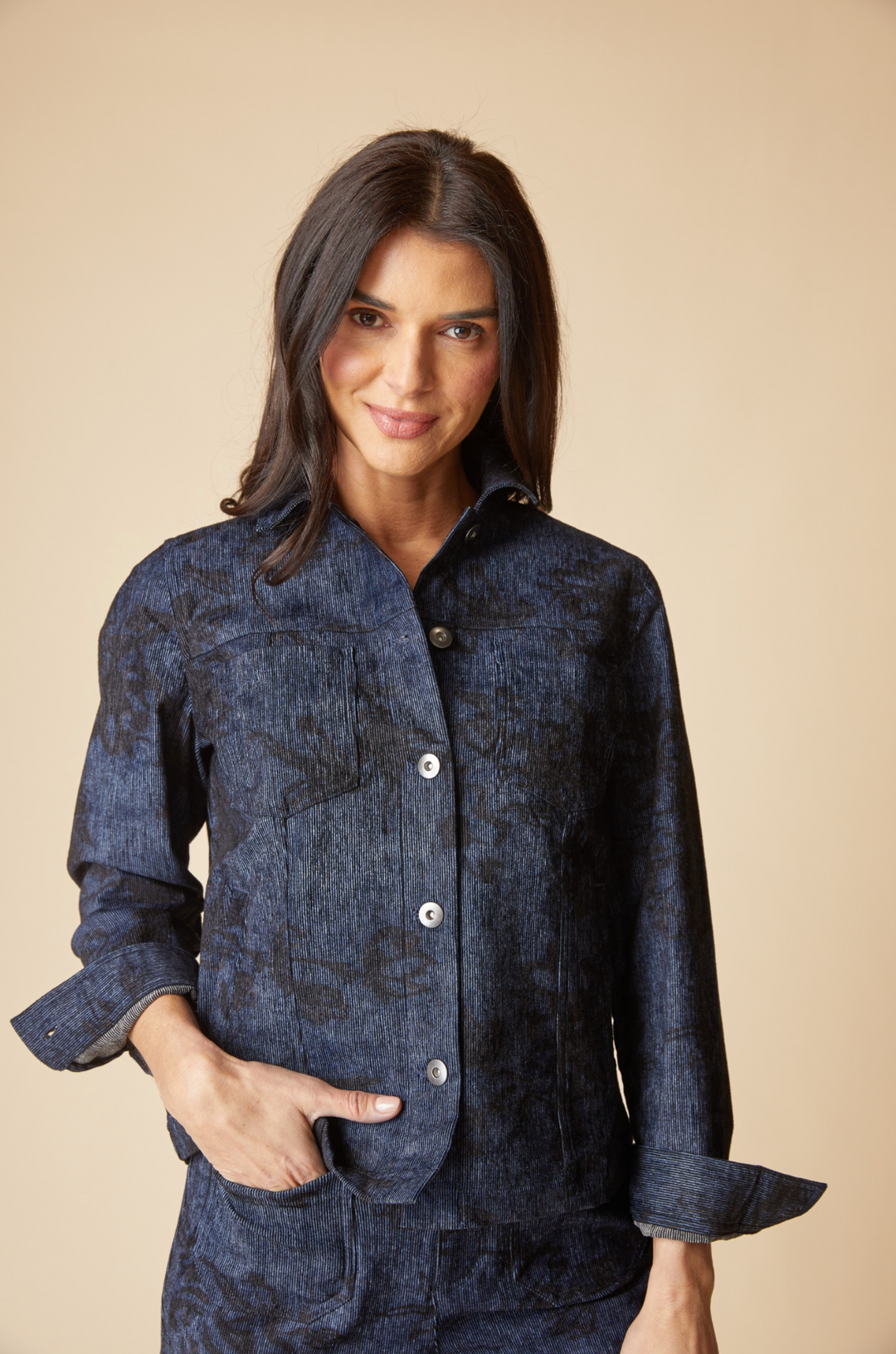 Luxe Cord Boyfriend Jacket