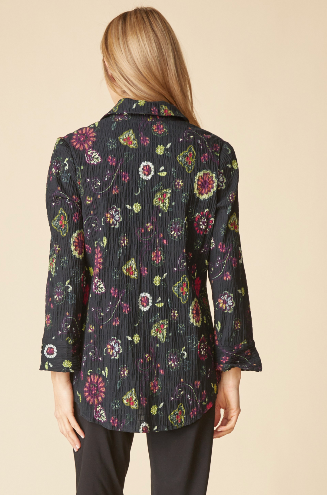 Floral Flounce Shirt