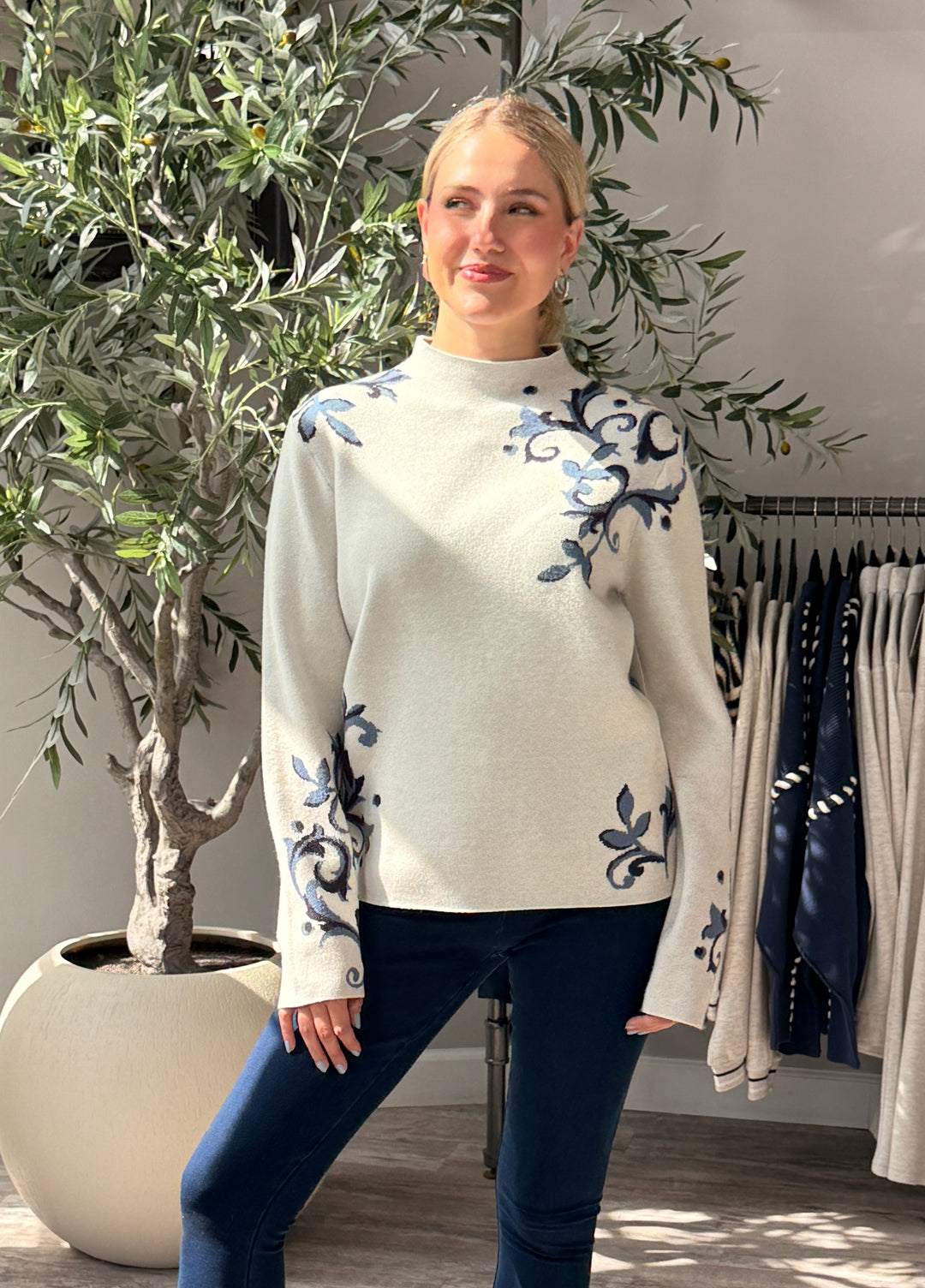 Bristol Funnel Neck Sweater