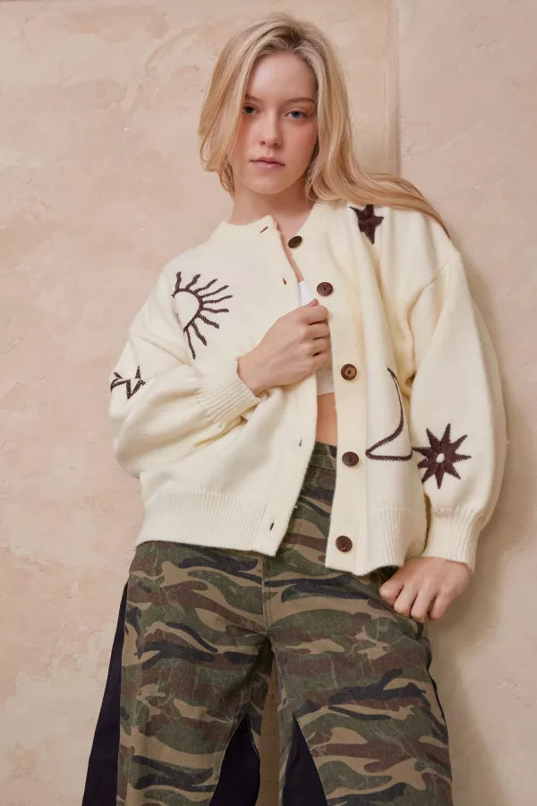 Celestial Skies Cardigan, Final Sale