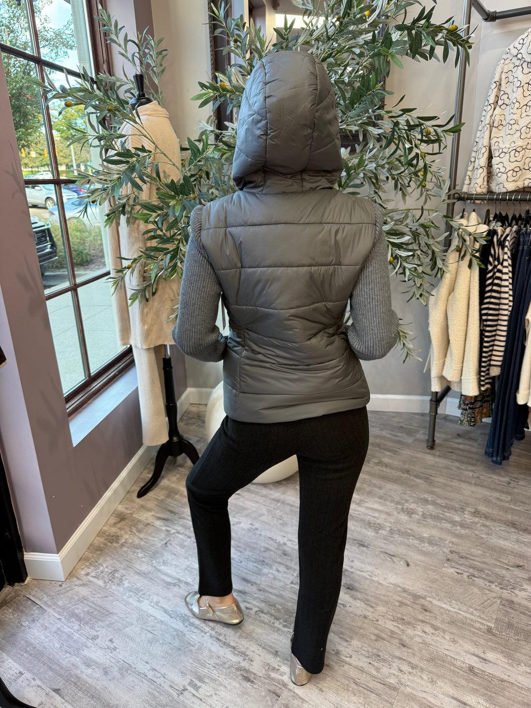 Grey Skies Puff Jacket