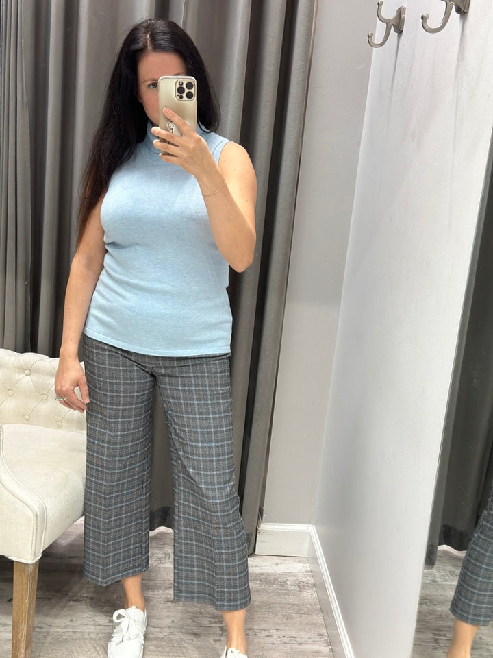 Preston Plaid Crop Pant