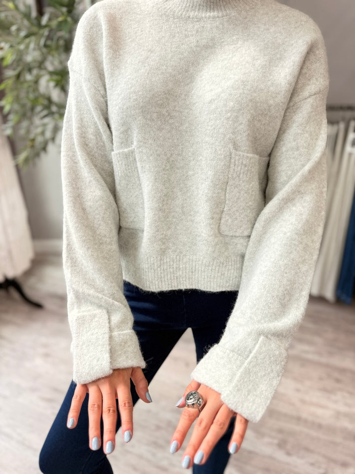 Plush Pocket Sweater