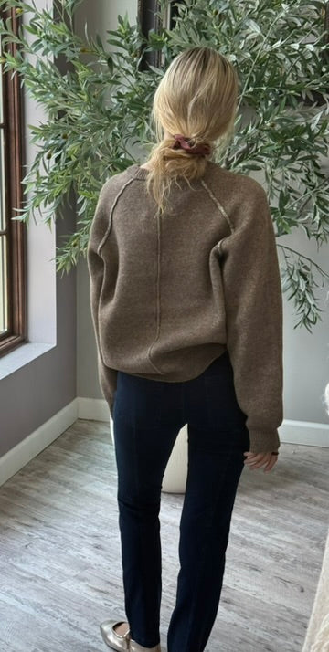 Espresso Pullover Sweater