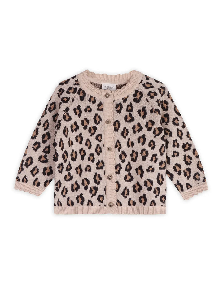 Leopard Baby Cardigan