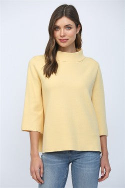 Signature Mock Neck Sweater