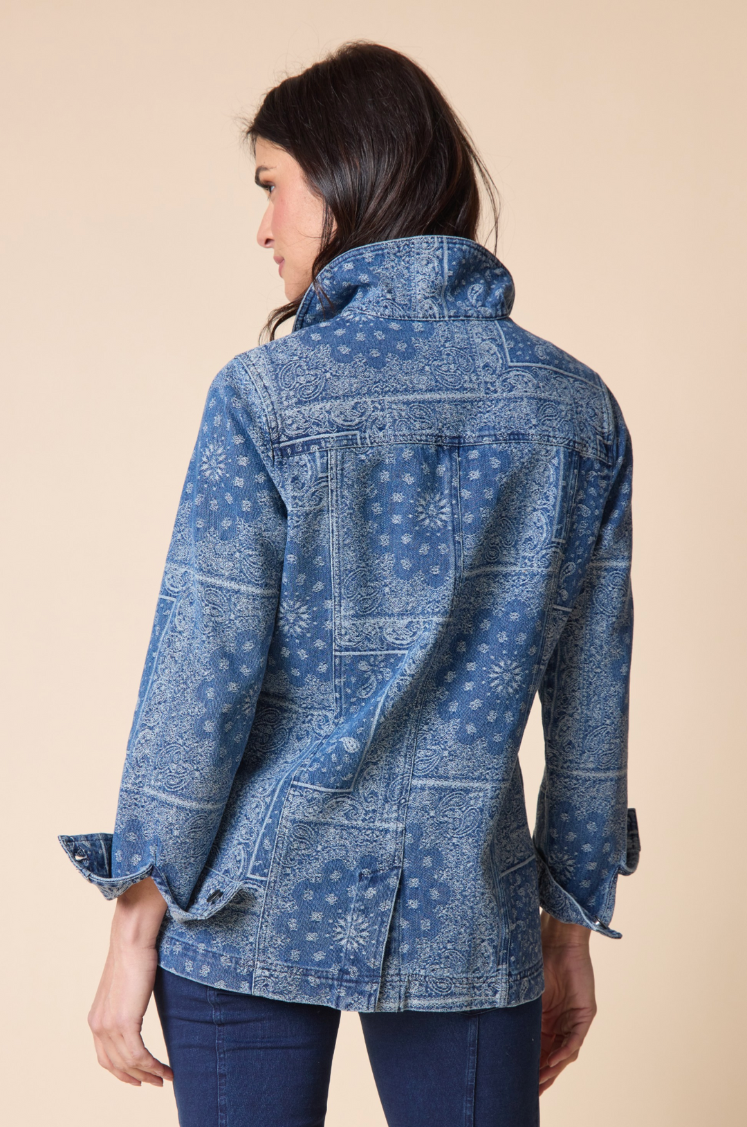 Paisley Denim Jacket