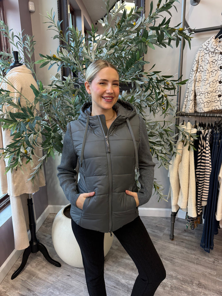 Grey Skies Puff Jacket
