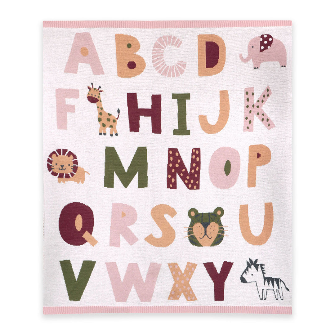Alphabet Baby Blanket