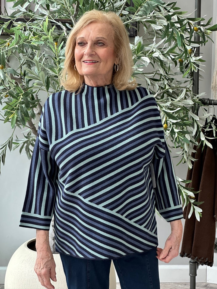 Seaglass Stripe Sweater