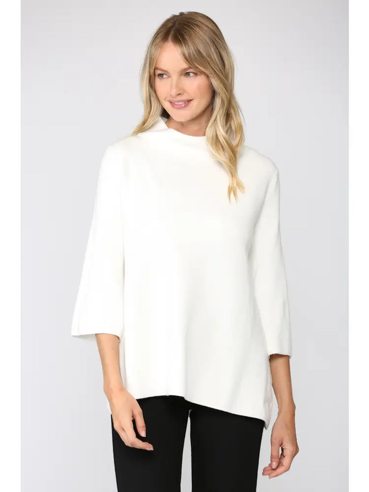 Signature Mock Neck Sweater
