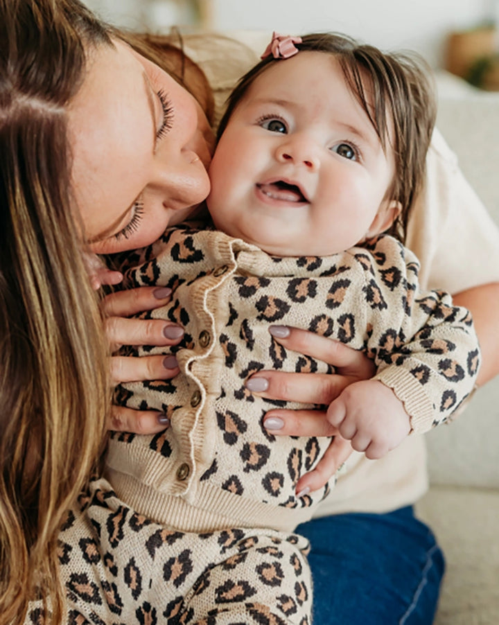 Leopard Baby Cardigan