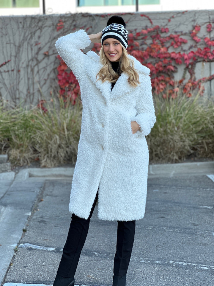 Carrie Curly Lamb Coat