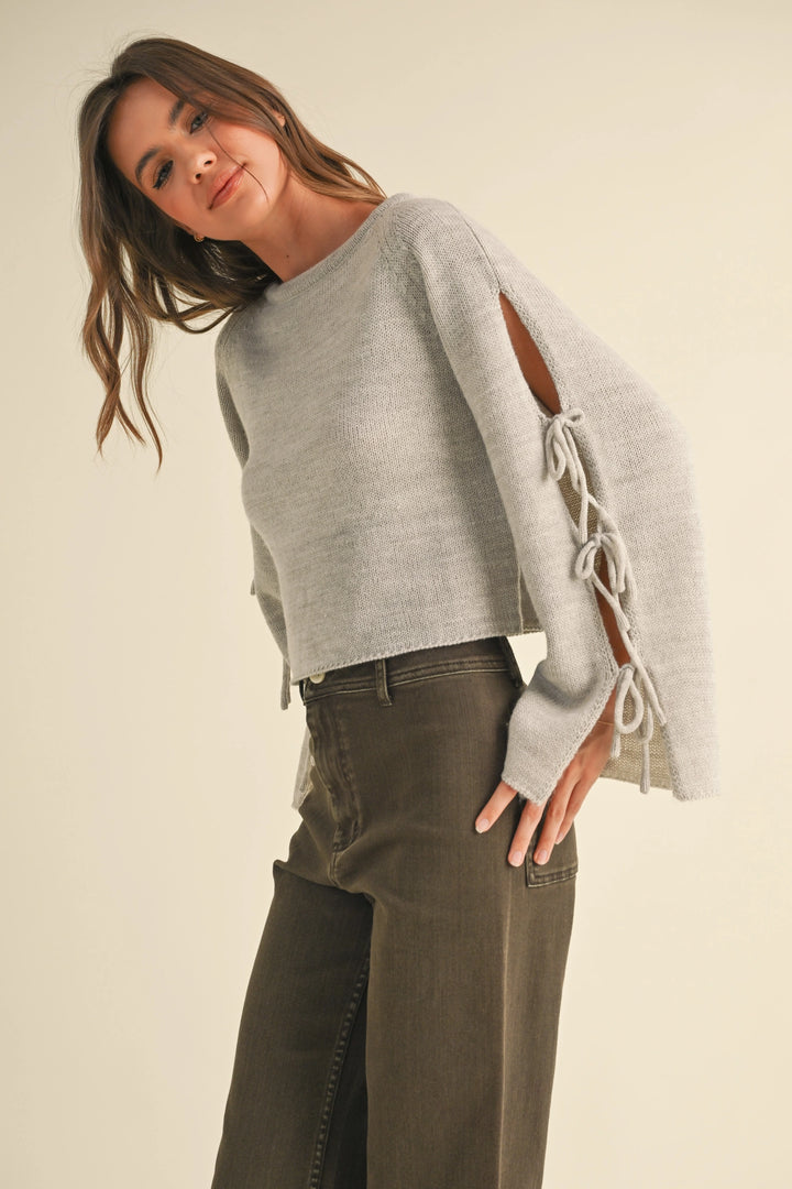 Rory Tie Sleeve Pullover