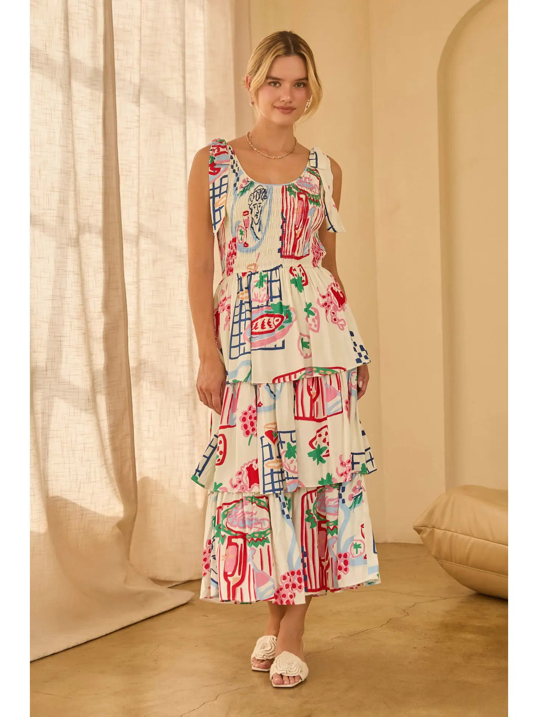 Strawberries in Paradise Dress