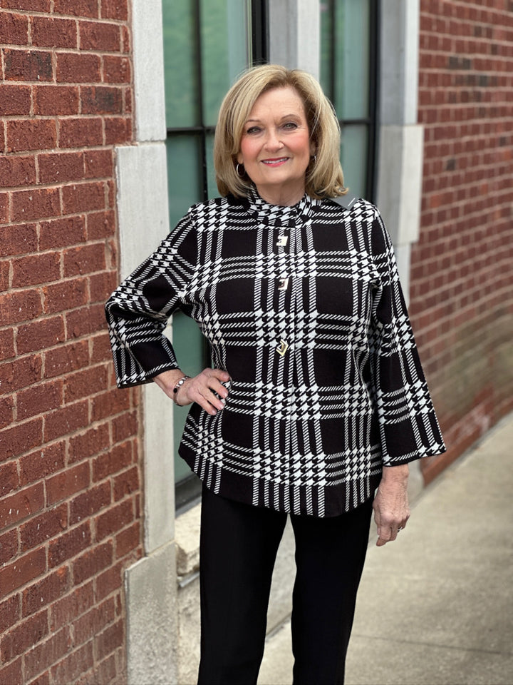 Madeline Plaid Cardigan