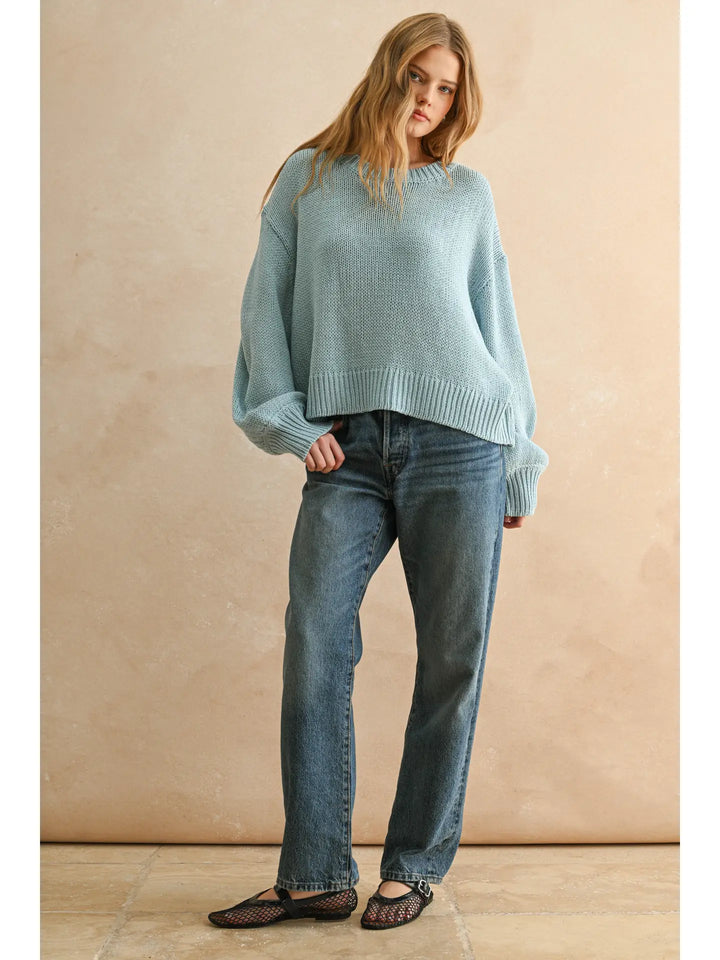 Hannah Balloon Sleeve Sweater