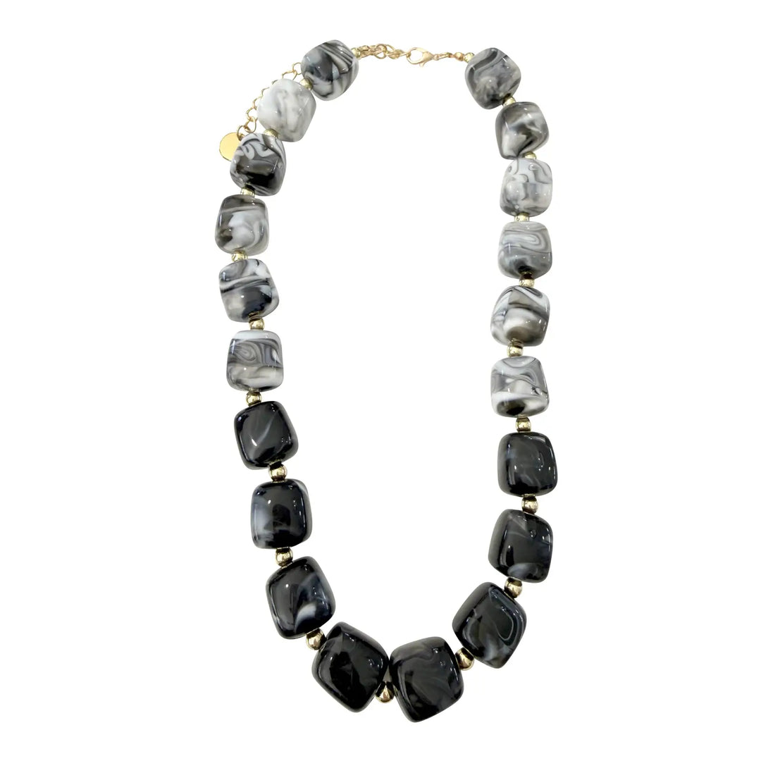 Charlotte Ombre Necklace, Black
